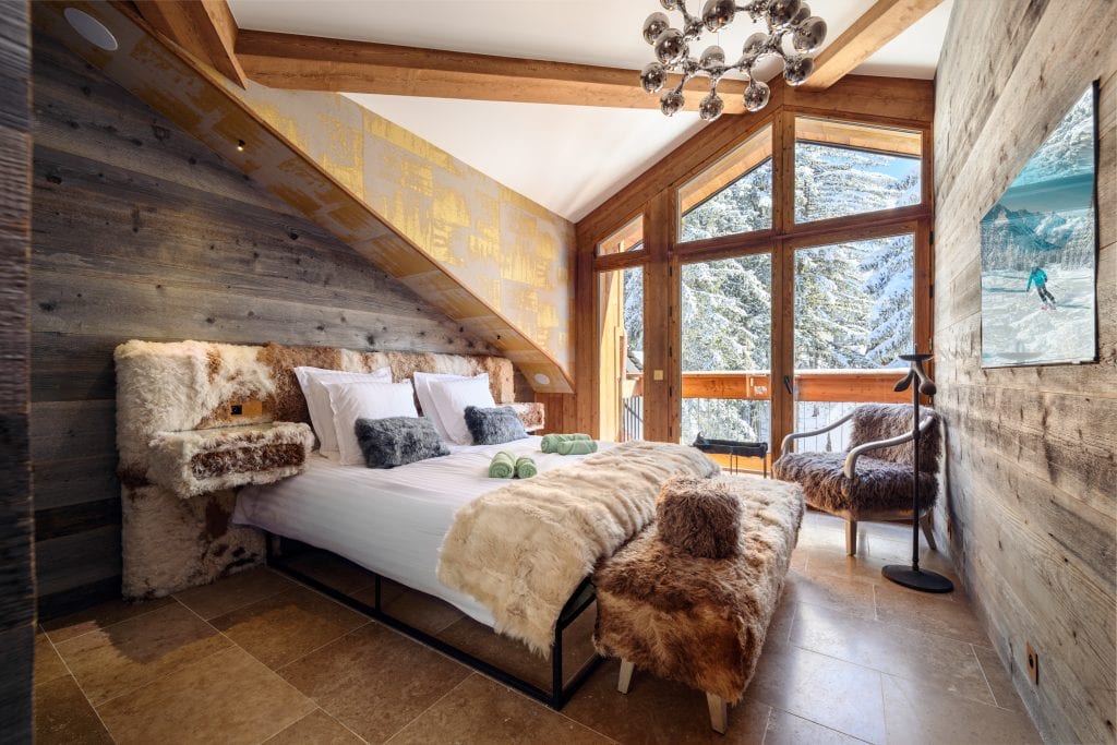 Master Suite | Luxury Mountain Bedroom in Courchevel 1650